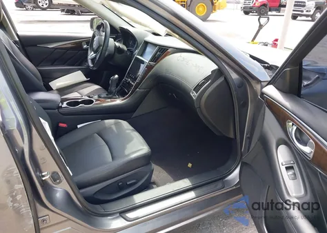 2018 Infiniti Q50 3.0T Luxe из США, поврежденный, VIN JN1EV7AP8JM366149